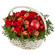 gift basket with strawberry. Qatar