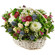 basket of chrysanthemums and roses. Qatar